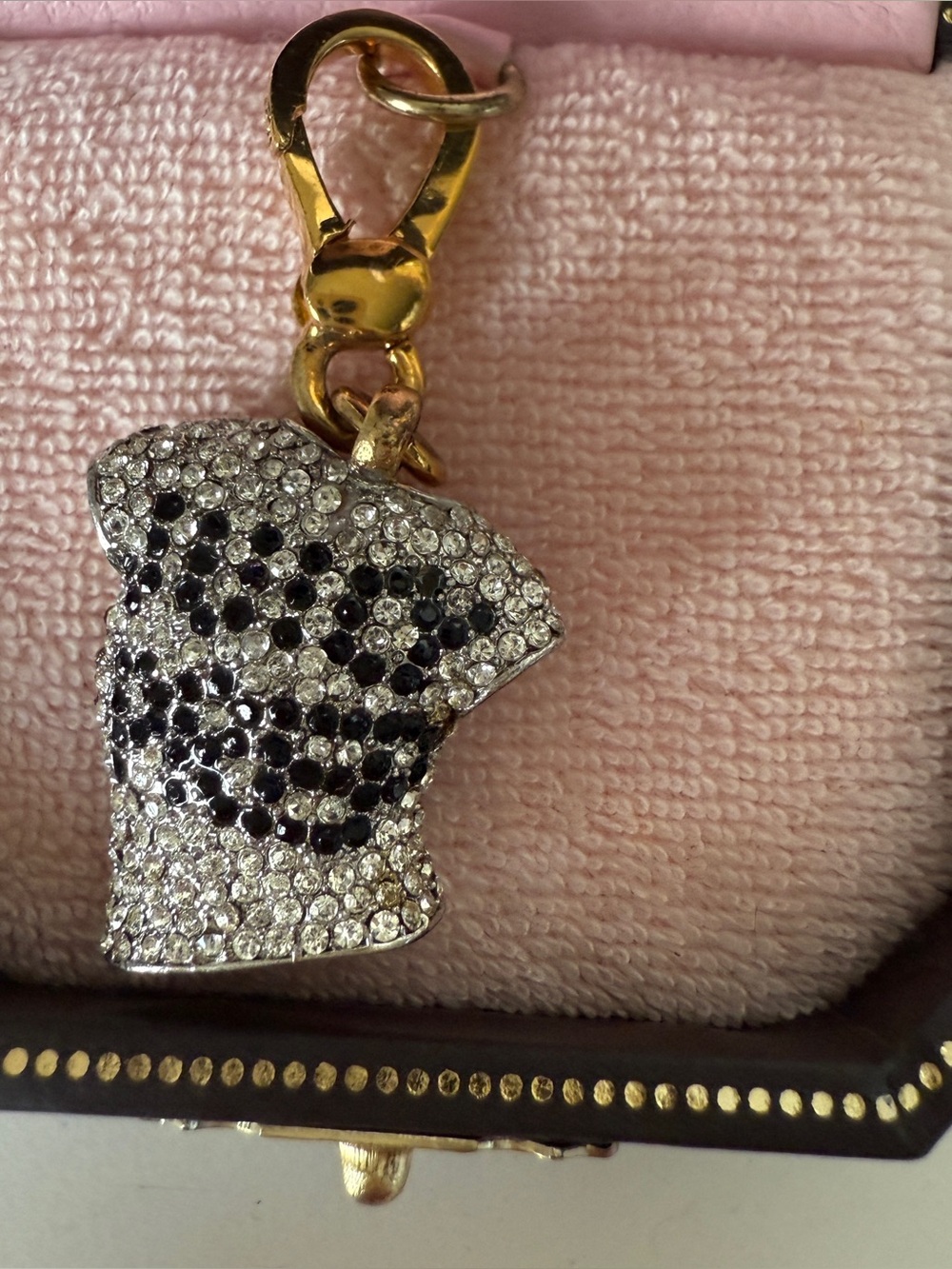 Juicy Couture Pave Tshirt charm - Picture 3 of 7